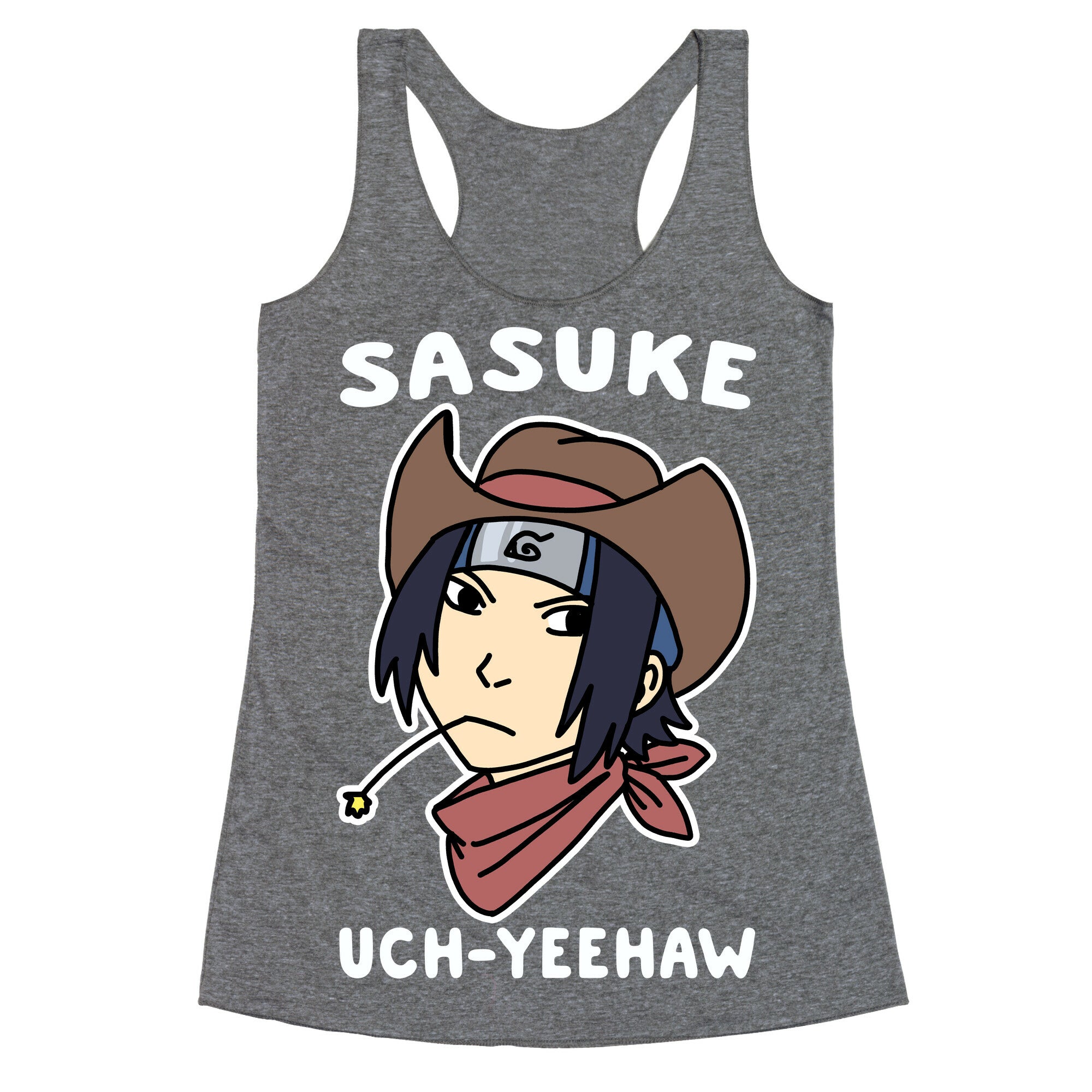 Sasuke Uch-Yeehaw Racerback Tank